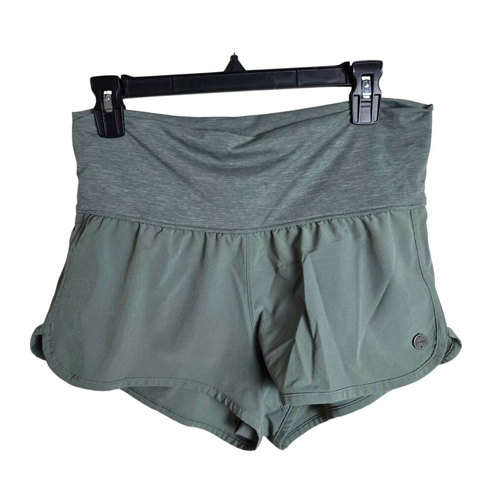 Prana Green Athletic Shorts Size Small